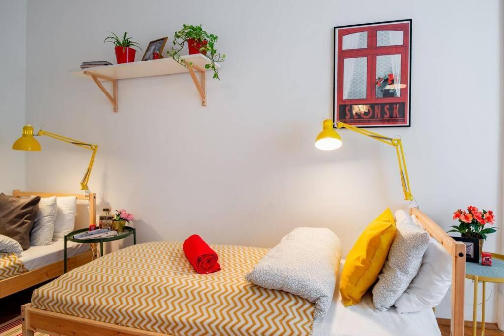 Blue Peace-Apartment With Free Parking In Center For 1-6 People Cracovia Exterior foto