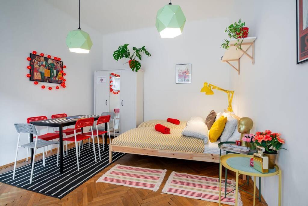 Blue Peace-Apartment With Free Parking In Center For 1-6 People Cracovia Exterior foto
